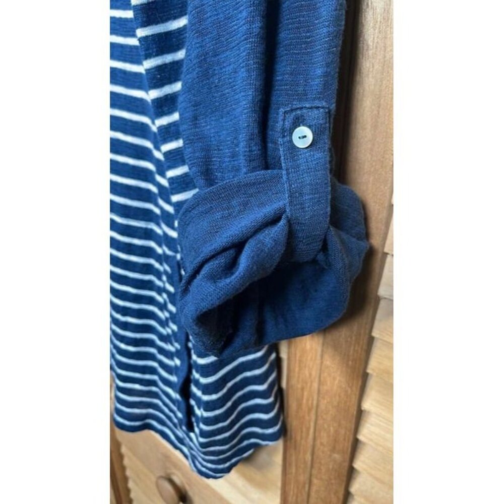 JJILL Long SLeeve Hooded/Stripped top. SZ XL/CHARITY SALE - Picture 7 of 10